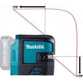 Makita SK106DZ Aku laser krzyżowo-punktowy CXT, bez akumulatora