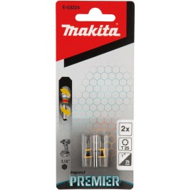 Makita E-03224 Końcówka wkrętakowa udarowa T25-25mm, 2Szt.