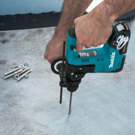 Makita HR140DSMJ Młotowiertarka akumulatorowa SDS-Plus Li-ion CXT (2x4,0Ah/10,8V) MAKPAC