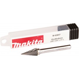 Młynki MAKITA B-52847 10x20x6 ostrosłupowe ostrze dzielone metal, stal nierdzewna