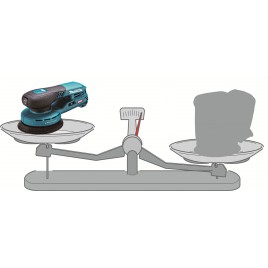 Makita BO004CGZ Szlifierka mimośrodowa z regulacją 150 mm Li-ion XGT 40 V, bez akumulatora
