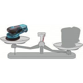 Makita BO003CGZ Szlifierka mimośrodowa 125 mm Li-ion XGT 40V, bez akumulatora