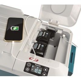 Makita CW001GZ Chłodziarko-ogrzewacz 20l 20l, 40V/12V/24V/230V Li-ion XGT/LXT