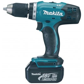 Makita DDF453SFX1 Akumulatorowa Wkrętarko-wiertarka z akcesoriami Li-ion LXT (2x3,0Ah/18V