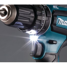 Makita DHP485RAJ Akum. wiertarko-wkrętarka udarowa Li-ion LXT (2x2,0Ah/18V) Makpac