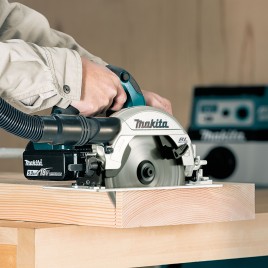 Makita DHS661ZJU Aku ręczna pilarka tarczowa 165 mm, AWS Li-ion LXT 18V, bez aku., Makpac