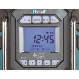 Makita DMR301 Akumulatorowy odbiornik radiowy z ładowarką CXT/LXT, Bluetooth DAB+