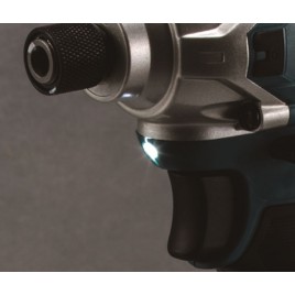 Makita DTD156RTJ Zakrętak akumulatorowy udarowy 1/4" Li-ion LXT (18V/2x5,0Ah) Makpac