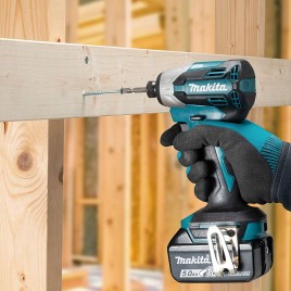 Makita DTD158Z Akum. wkrętarka udarowa LXT® 1/4" Li-Ion LXT 18V, bez akum