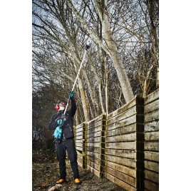 Makita DUA300PT2 Okrzesywarka na wysięgniku Li-on LXT (2x5,0Ah/18V)