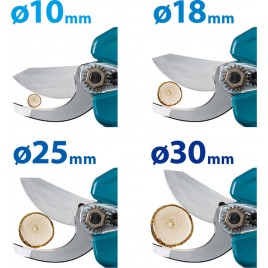 Makita DUP181Z Akum. sekator ogrodniczy, ø 30mm, Li-ion LXT 18V, bez aku Z