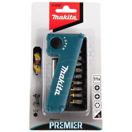 Makita E-03567 Zestaw końcówek wkrętakowych skrętnych Impact Premier, 11 szt.