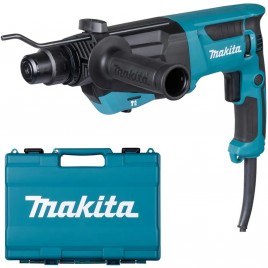 Makita HR2670FT Młotowiertarka z opcją kucia SDS-Plus (800W/3,0J)+Walizka
