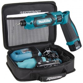Makita TD022DSE akumulatorowy wkrętak udarowy Li-ion (7,2V/2x1,5Ah)