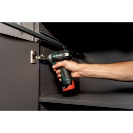 Metabo 601749500 Powermaxx BS BL Q Wiertarko-wkrętarka akumulatorowa 12V 2X2 Ah, Walizka
