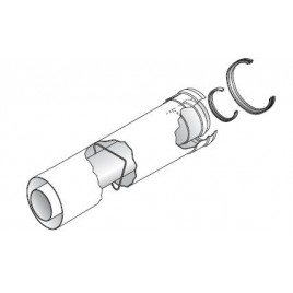 REGULUS A2009017 Przedłużka spalin kondens. 80/125, 500 mm, PP, 7002