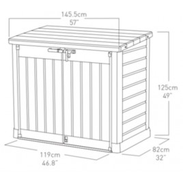 KETER STORE IT OUT MAX Szafa ogrodowa 146 x 82 x 125 cm 17199416