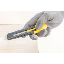 Stanley 0-10-151 Nóż plastikowy, ostrze łamane 18mm
