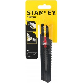 Stanley 0-10-151 Nóż plastikowy, ostrze łamane 18mm