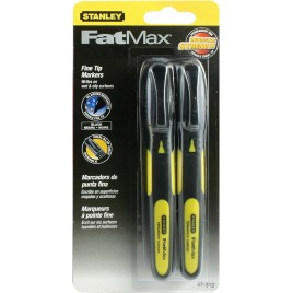 Stanley 0-47-312 FatMax Marker czarny standard, 2szt