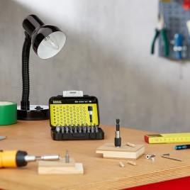 Stanley 1-13-902 1/4" Zestaw bitów 25mm, 61 sztuk