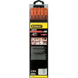 Stanley 1-15-906 Brzeszczot Rubis 300mm, 24 zęby/cal, stal molibdenowa HSS, 100szt
