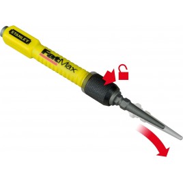 Stanley 1-58-501 FatMax Pobijak z wymienną końcówką 2w1 (0,8/1,6 mm)