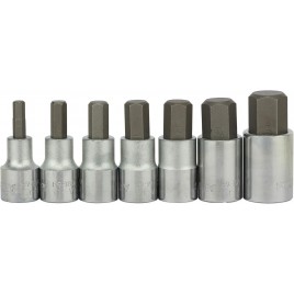 Stanley 1-89-099 Zestaw nasadek 1/2" z końcówką sześciokątną 7 sztuk