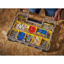 Stanley 1-97-517 FatMax Profesjonalny organizer niski, 10-komorowy, wodoodporny