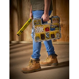 Stanley 1-97-517 FatMax Profesjonalny organizer niski, 10-komorowy, wodoodporny