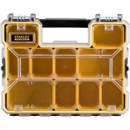 Stanley 1-97-518 FatMax Profesjonalny organizer głęboki, 10-komorowy, wodoodporny