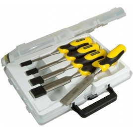 Stanley 2-16-888 DynaGrip Zestaw 5 dłut (6, 10, 15, 20, 25mm)