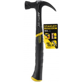 Stanley FMHT1-51275 FatMax AntiVibe Młotek ciesielski, pazur zakrzywiony, 453g