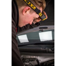 Stanley FMHT81509-0 FatMax Latarka czołowa z sensorem ruchu, 3x AAA, 200 lm