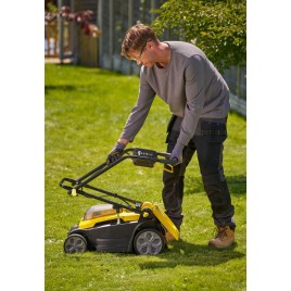 Stanley SCMWP3401M1 FatMax V20 Akumulatorowa kosiarka do trawy (34cm/18V/1x4,0Ah)
