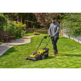 Stanley SCMWP3701M2 FatMax V20 Akumulatorowa kosiarka do trawy (37cm/2x18V/2x4,0Ah)