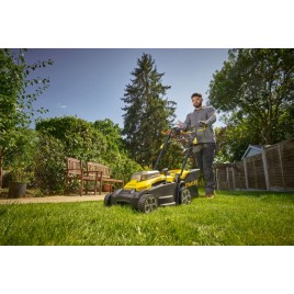 Stanley SCMWP3701N FatMax V20 Aku kosiarka do trawy (37cm/2x18V/bez aku i ładowarki)