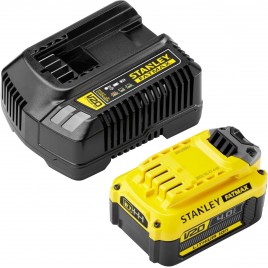 Stanley SFMCB14M1 FatMax Zestaw startowy z baterią i ładowarką V20 4,0Ah