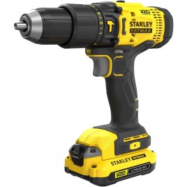 Stanley SFMCD711D2K FatMax Wiertarko-wkrętarka udarowa (50Nm/18V/2x2,0Ah), walizka