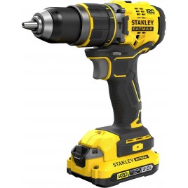 Stanley SFMCD721D2K V20 Wiertarko-wkrętarka udarowa (80Nm/18V/2x2,0Ah), walizka