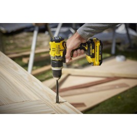 Stanley SFMCD721D2K V20 Wiertarko-wkrętarka udarowa (80Nm/18V/2x2,0Ah), walizka