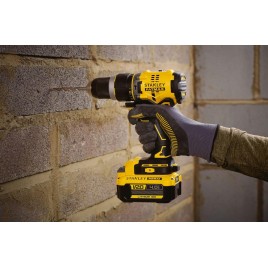 Stanley SFMCD721M2K-QW V20 Wiertarko-wkrętarka udarowa (80Nm/18V/2x4,0Ah), walizka