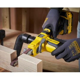 Stanley SFMCE210B FatMax V20 Aku pilnik tasmowy 13x457mm (18V/bez aku i ładowarki)
