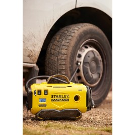 Stanley SFMCE520B FatMax V20 Aku Kompresor (18V, bez akumulatora i ładowarki)