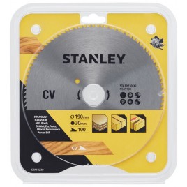 Stanley STA10230-XJ Tarcza pilarska 190x30mm, 100 zębów