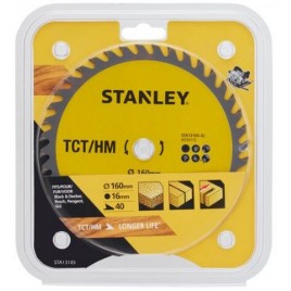 Stanley STA13105 Tarcza do cięcia drewna 160x16mm, 40 zębów