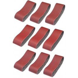 Stanley STA33481 Pasy ścierne 75x533mm, 3x P60, 3x P80, 3x P100, 9 sztuk