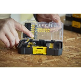 Stanley STA88559-XJ FatMax Zestaw 55 szt. końcówek i nasadek udarowych 1/4"