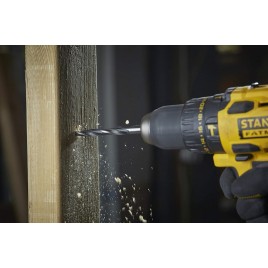 Stanley STA88561 FatMax 14-częściowy zestaw wierteł do metalu, muru, drewna