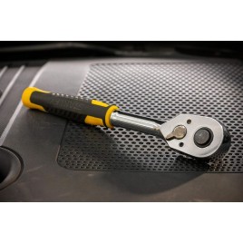Stanley STMT82666-0 Zestaw grzechotka 1/4" i akcesoria, 11 sztuk, 72 zęby